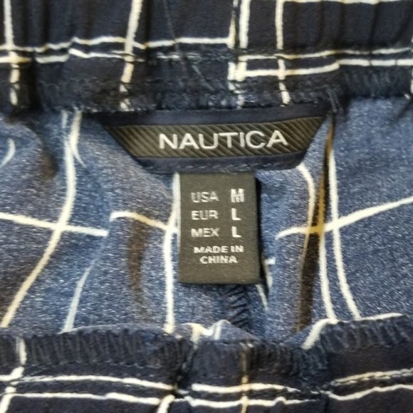 Nautica checkered dress pants in navy and white size M (31) - Picture 2 of 7